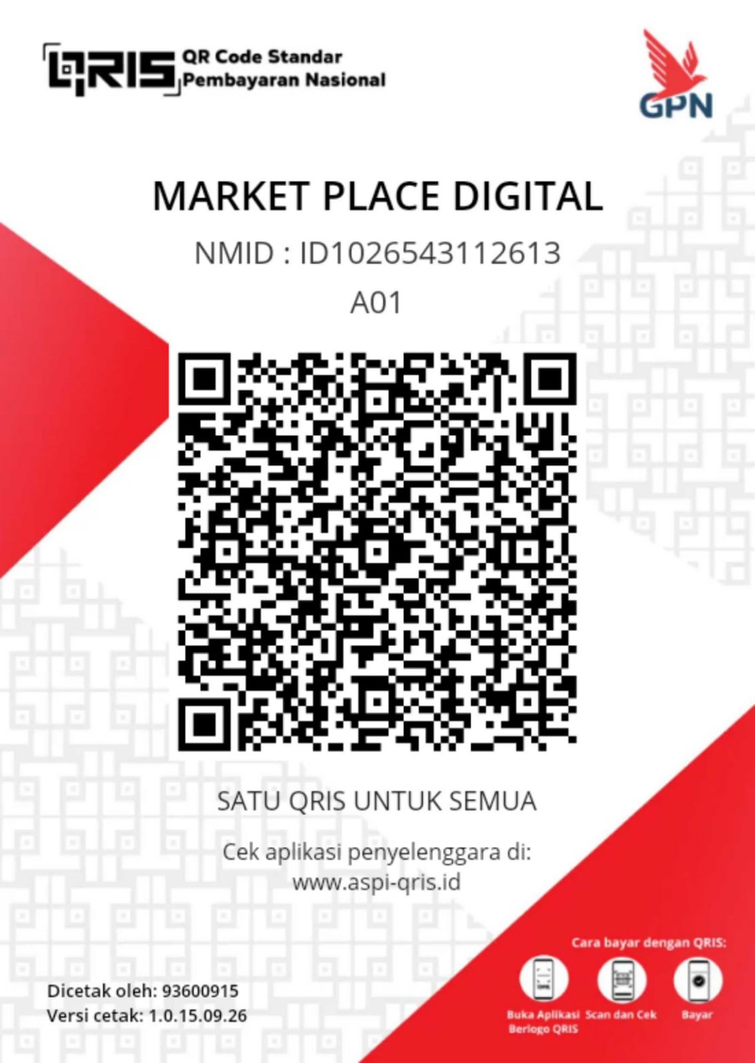 QRIS Marketplace Digital